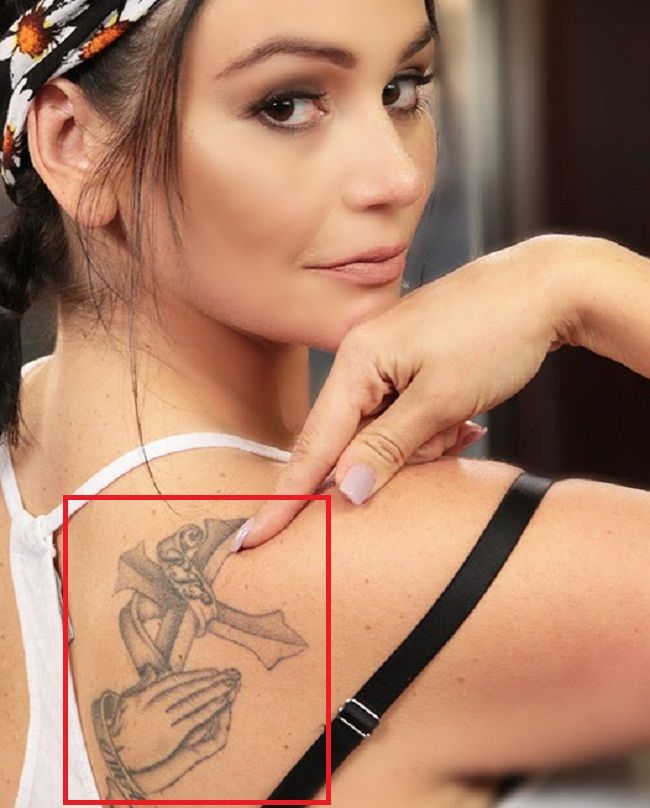 Jennifer Lynn Farley-JWoww-back-Tattoo