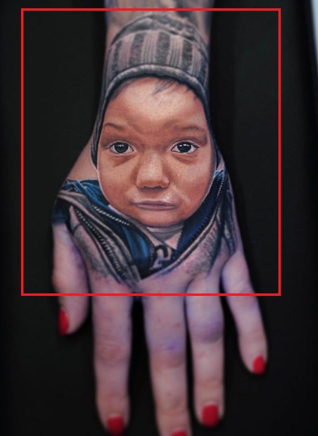 Jennifer Lynn Farley-JWoww-Son-Tattoo portretas