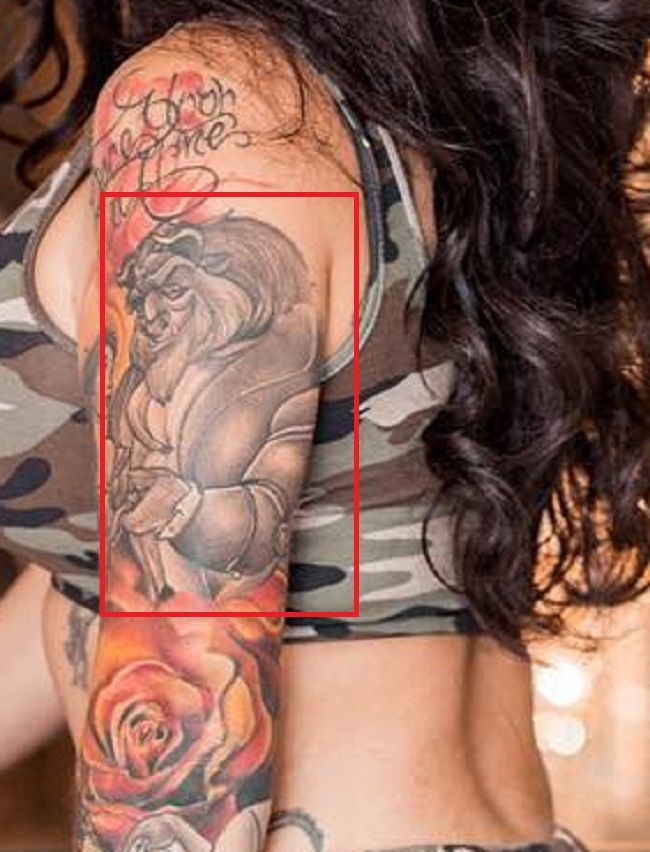 Žvėris-tatuiruotė-Jennifer Lynn Farley-JWoww-Tattoo