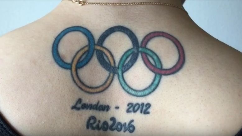 tatouages anneau olympique-jessica-quintino