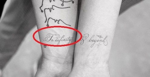 ジョー・ジョナスから無限のタトゥーへ