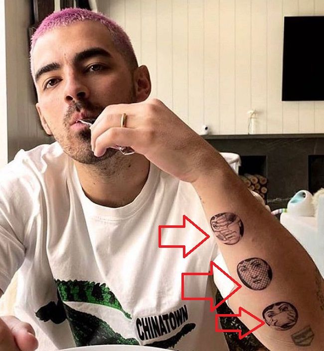 ジョー・ジョナス-タトゥー