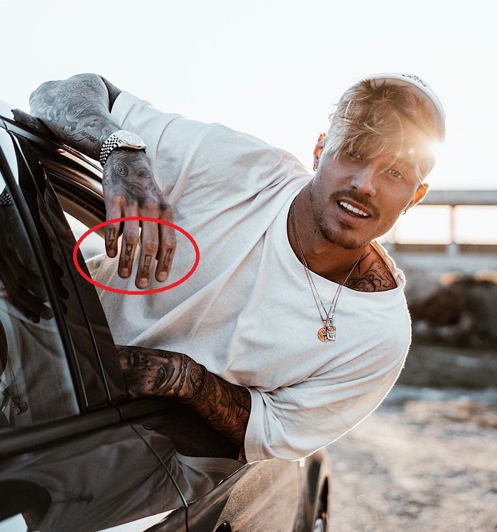 tetovaža johnny edlind-neidentificirani simboli