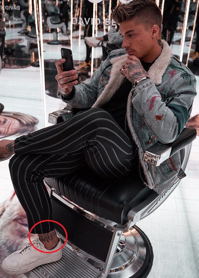 neidentificirana tetovaža Johnny Edlind