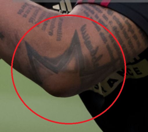 Josef zvijezda na tetovaži lakta