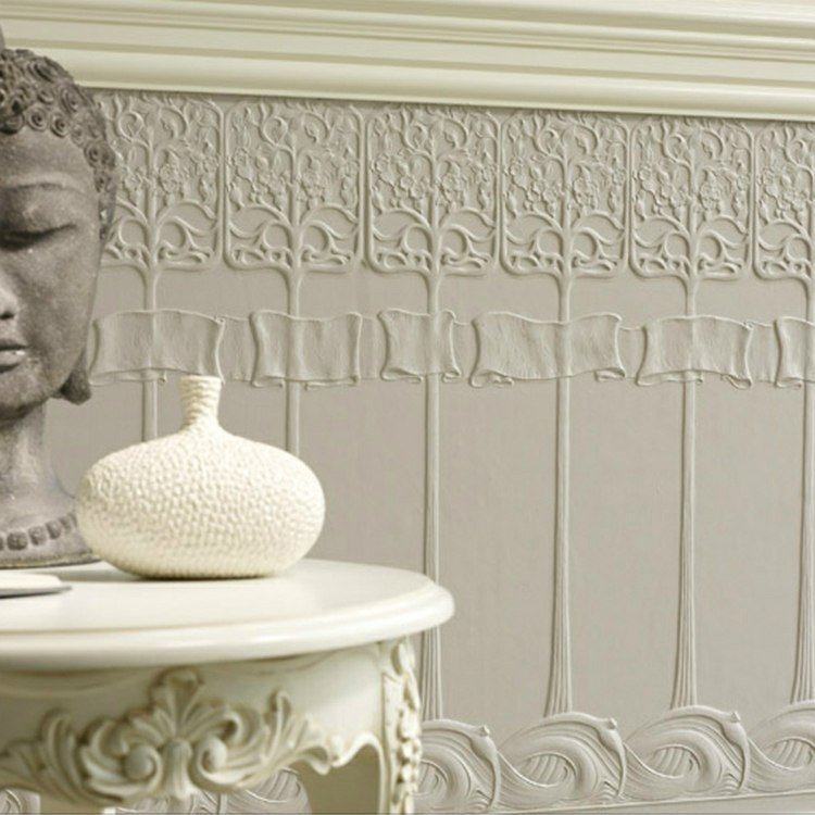 Alegeți tapetul Lincrusta Art Nouveau în loc de lambriuri din lemn art nouveau-tapet-victorian-inventor-walton-panouri de perete-înlocuire