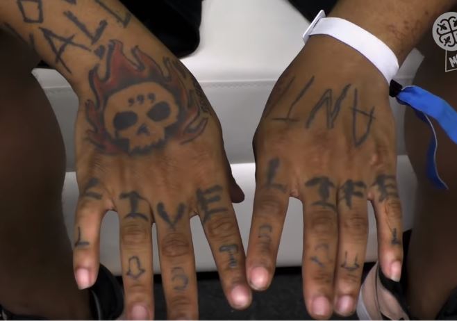 Juice WRLD HAND Tatuaggi