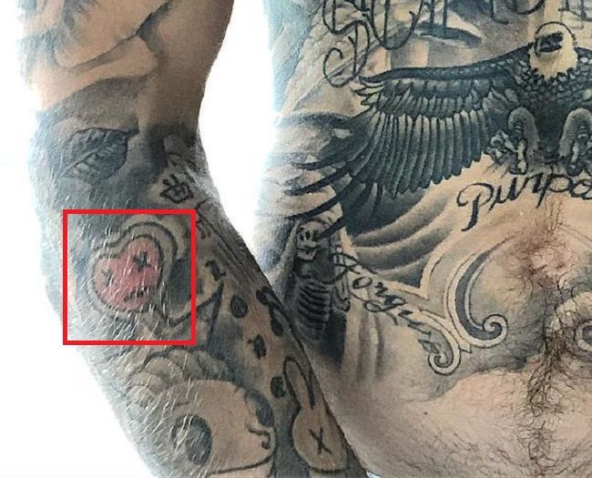 Justin Bieber-tatouage