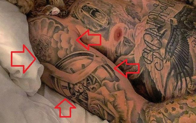 Justin Bieber-Ange-tatouage