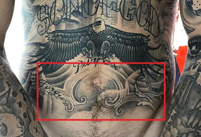 Justin Bieber-Filigree-tatouage