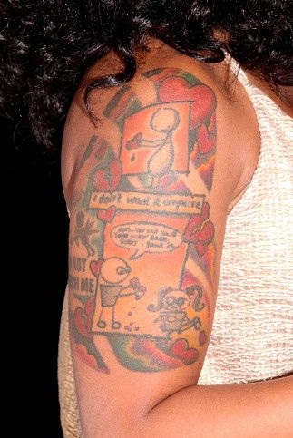 Tatouage Ange K Michelle