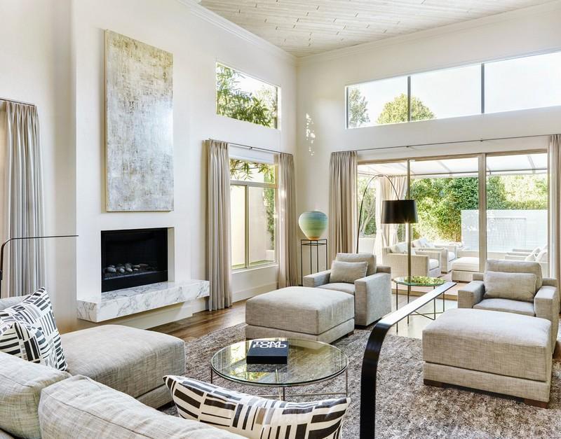 Mobilier tapițat-amenajare-cameră-șemineu-gresie-marmură