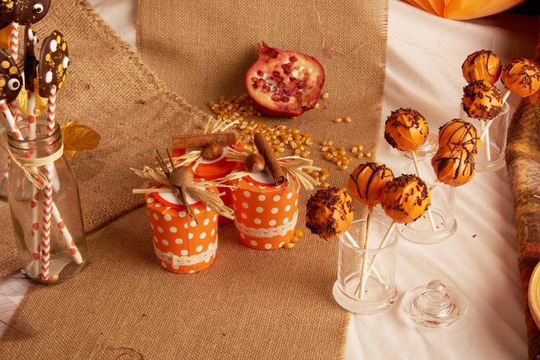 Decor de masă toamnă idei de decorare Halloween Instrucțiuni DIY