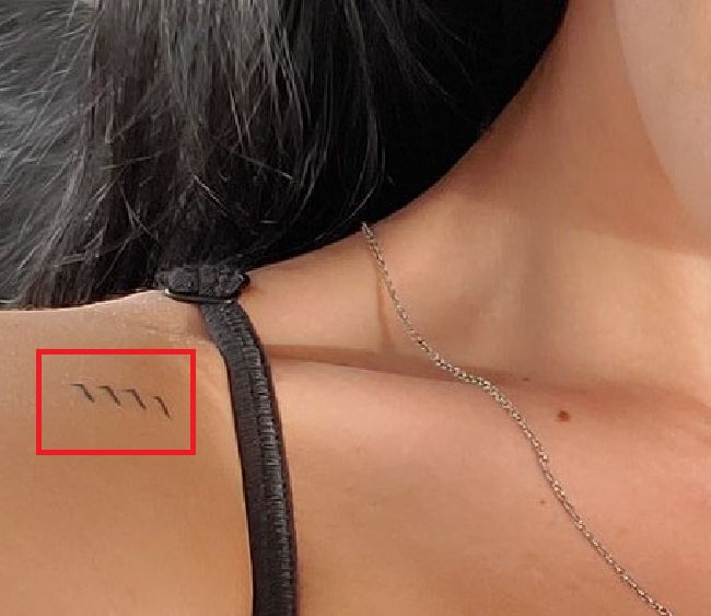 Katrina Jade-Épaule-tatouage