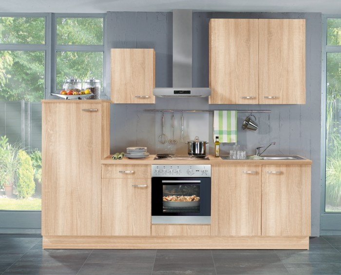Chicinetă din lemn de stejar - aparate electrice încorporate Sonoma Bucătărie-stejar-Elin-Sonoma-cuptor-cu-aparat-electric-încorporat