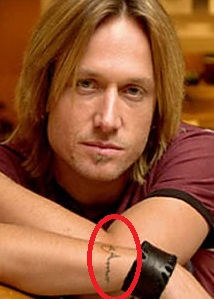 Keith Urban - Amor Vincit Omnia Tattoo