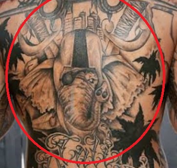 Kid Ink Pirate Elefante Tattoo