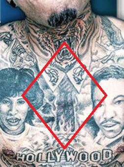 Tatuaggio per cravatta che brucia inchiostro per bambini