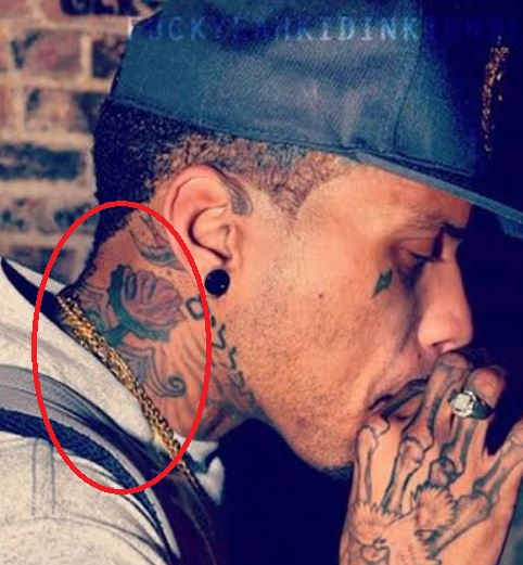 Kid Ink Rose sul collo