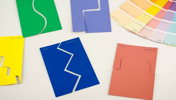 Asigurați-vă puzzle-uri pentru copii mici din probe de culoare vechi