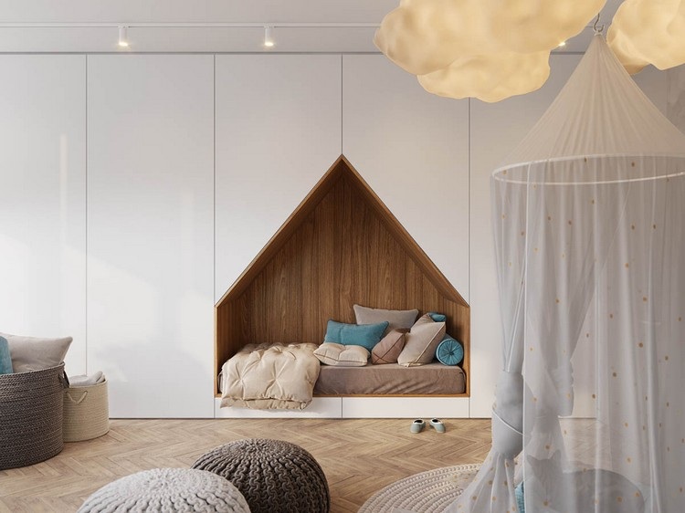 camera pentru copii-design-built-in-garderoba-pat-design