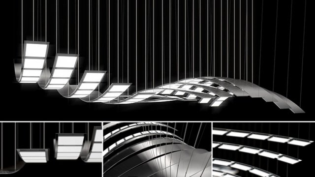 kinetic design light oled modules selux manta rhei air floating kinetic lamp oled modules selux manta rhei air floating