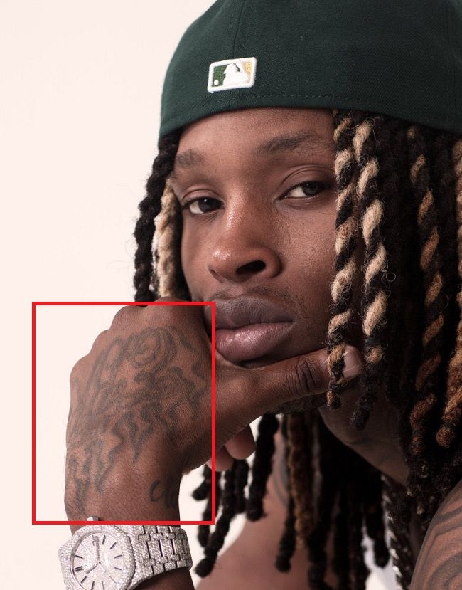 ročna tetovaža kralja von