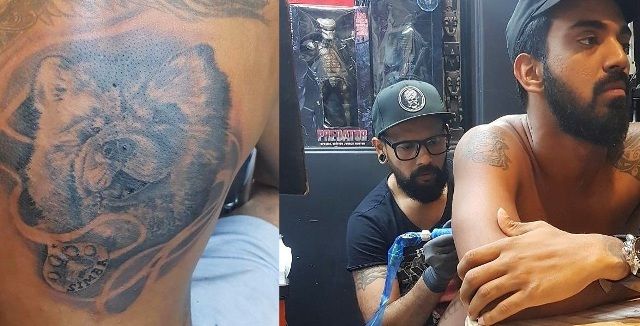 Tatouage Roi Lion KL Rahul