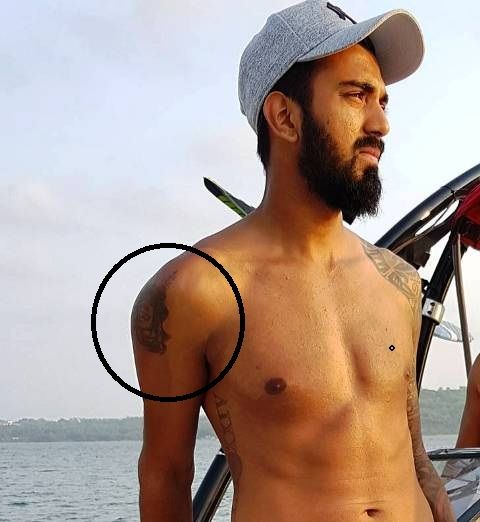 Tatouage épaule KL Rahul