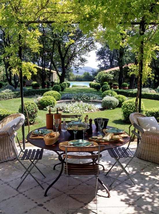 Terase cu balcon plante cățărătoare umbră masă masă arbor Balcon și terase plante cățărătoare arbor de masă