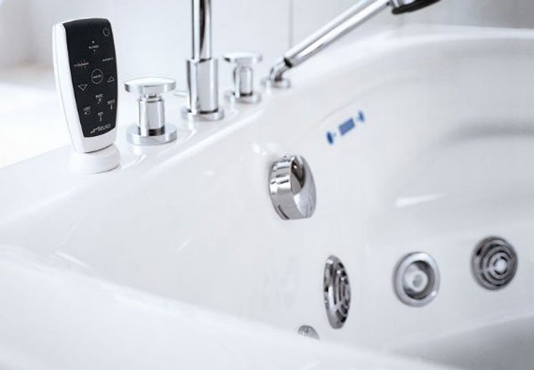 baie de colț-jacuzzi soluție de baie hi-tech colț de baie-jacuzzi soluție de echipare pentru baie de înaltă tehnologie
