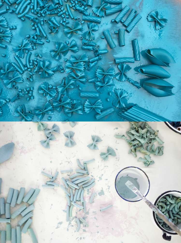 clipește cu paste fidea tineri vopsea vopsea spray spray