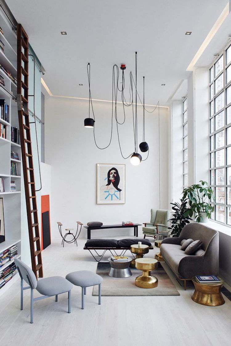 creativ-wonhzimmer-design-lămpi-lumini-mansardă