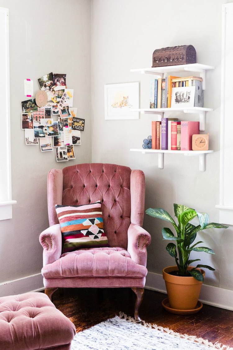 creative-wonhzimmer-design-tapițerie-catifea-culoare-roz-vizibilă