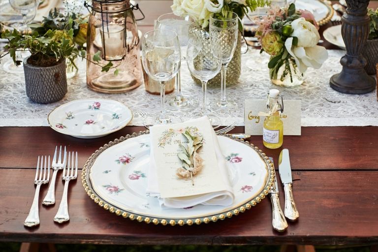 Herbal deco vintage Boho Chic face-te cu felinare din sticlă colorată cu plăci de flori