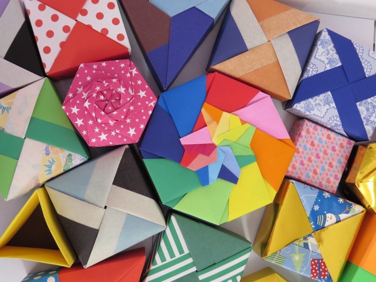 Tipuri de hârtie origami alternative subțiri