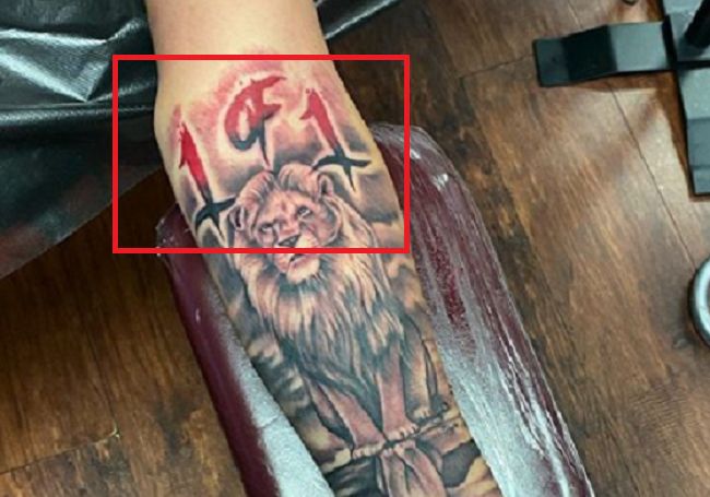 ラメロボール-タトゥー