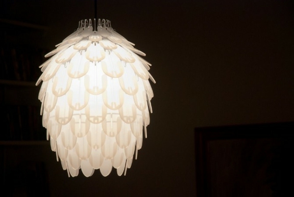 Idea de design a conurilor de lampă suspendată Design cu con de lampă suspendată