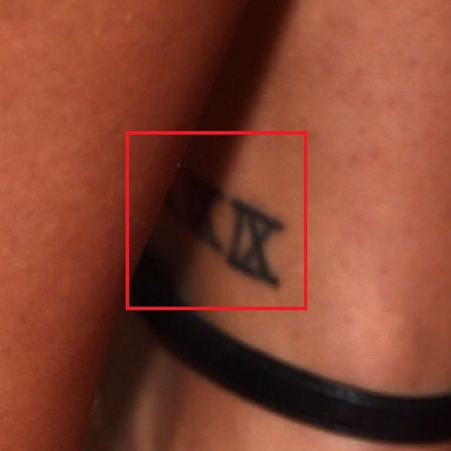 Lauren London-Cheville Tatouage
