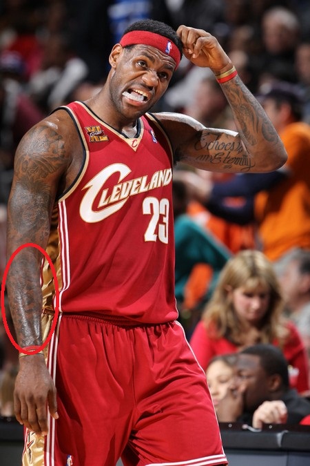 LeBron James Bryce Maximus Tatouage