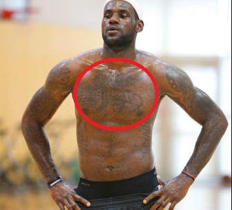 Tatouage Lion Ailé LeBron