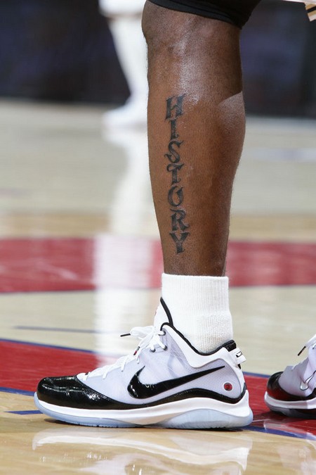 LeBron James HISTOIRE Tatouage