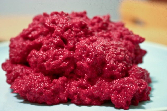 Piure sfeclă tahini pentru pâine prăjită Tahini humus sfeclă pură pentru pâine prăjită