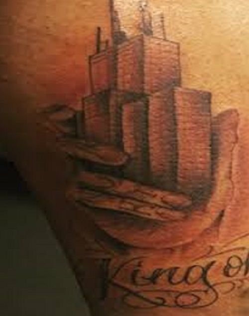 tatuagem de lil durk-rei de chicago