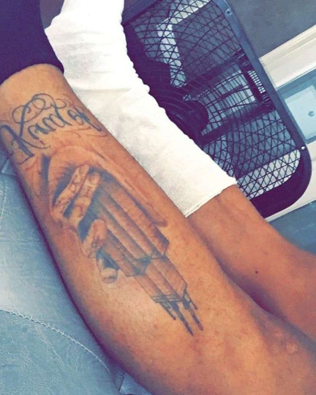 tatuagem de lil durk-rei de chicago