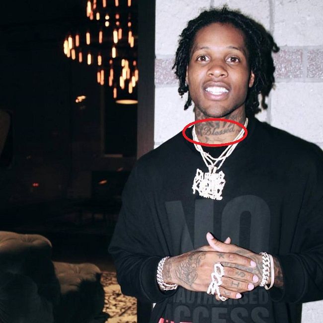 tatuagem abençoada por lil durk