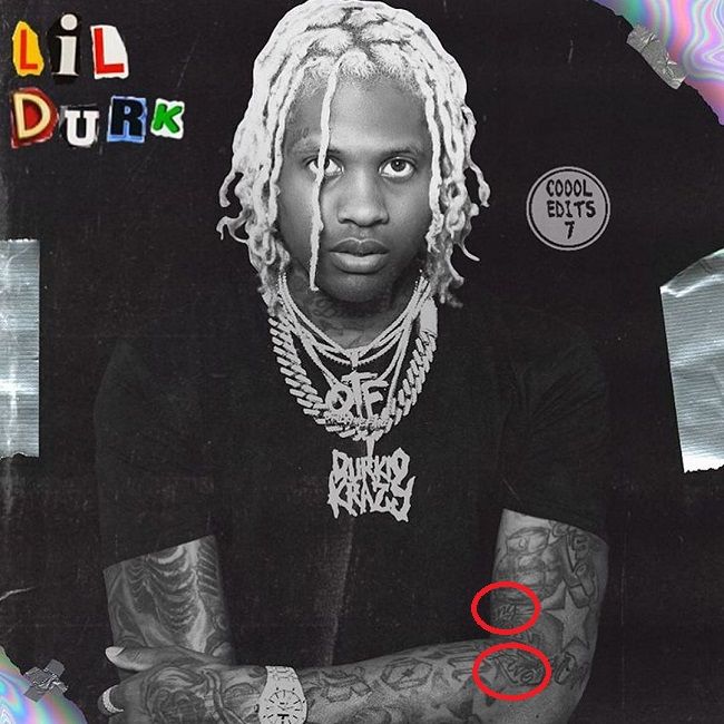 tatuagem de lil durk long live