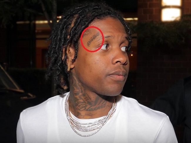 tatuagem lil durk-angelo