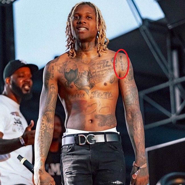 tatuagem lil durk-dthang