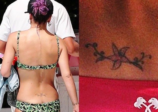 Tatuagem de carimbo de Lily Allen Tramp